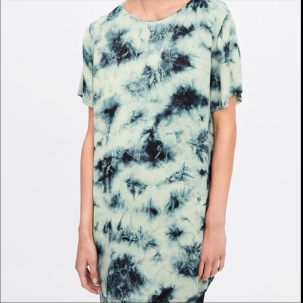 Zara NEW tie dye blouse “batik” top - Picture 2 of 8